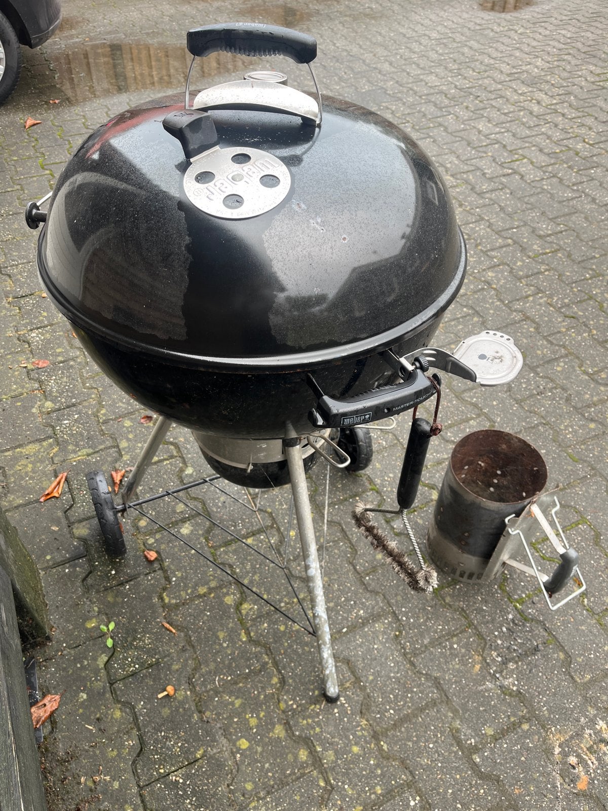 Weber Master-Touch GBS Premium E-5770 Houtskoolbarbecue, Ophalen, Gebruikt