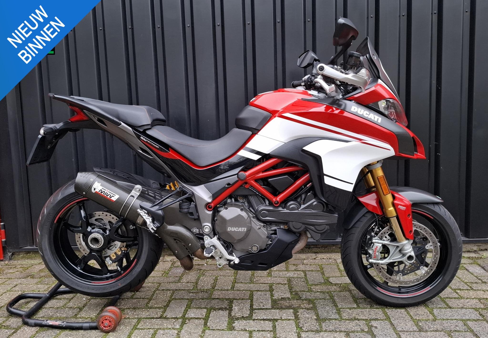 Ducati Multistrada 1200 Pikes Peak MIVV Uitlaat, Info@ducati.com, Ducati North Europe B.V., 1198 cc, Maanweg 174
2516 AB  Den Haag, NL