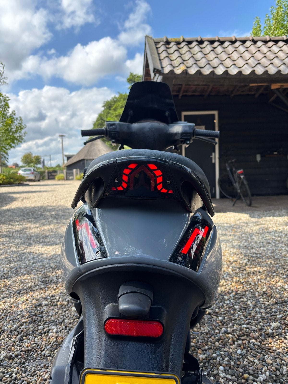 Piaggio Zip - Nardo Grey E5 4 takt 50 CC, Goed Onderhouden., Ophalen, Piaggio, Gebruikt, Benzine