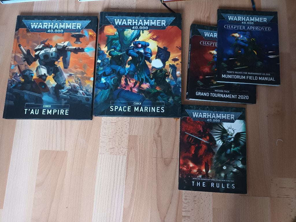 Warhamer 40k 9th boeken, Ophalen of Verzenden, Gebruikt, Warhammer 40000, Boek of Catalogus