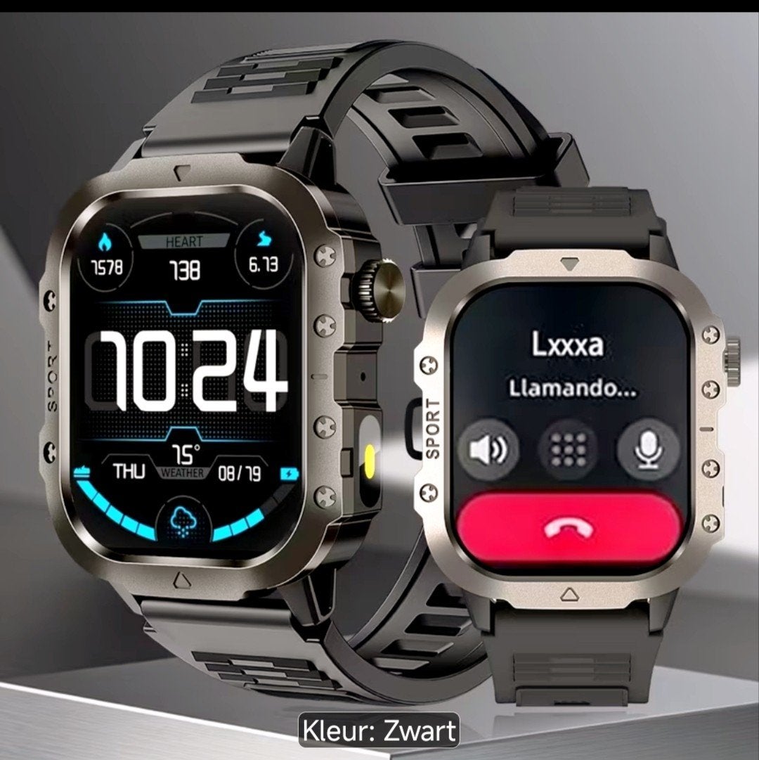 Multifunctionele Smartwatch met Sportmodi en Bellen, Ophalen of Verzenden, Nieuw