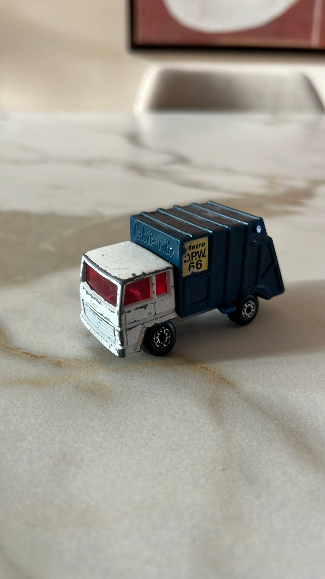 Matchbox Superfast No. 36 Refuse Truck, Ophalen of Verzenden, Gebruikt, Bus of Vrachtwagen