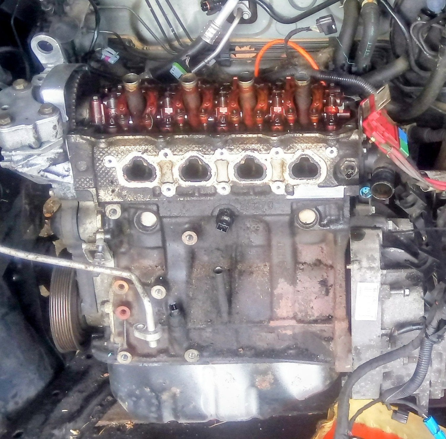 Renault D4F motor 1.2 benzine 16V onderdelen, Ophalen of Verzenden, Gebruikt, Renault