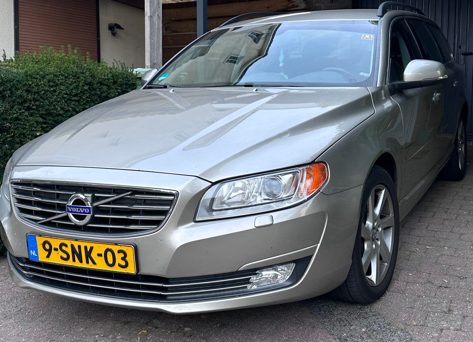 Volvo V70 D4 120KW Aut6 2013 Grijs, Auto's, 1984 cc, 163 pk, Stationwagon, Diesel