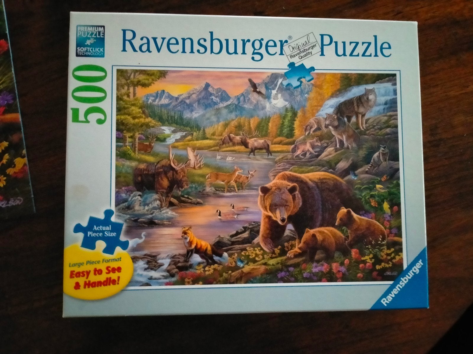 grote stukjes  van 500, Ophalen, 500 t/m 1500 stukjes, Gebruikt, Legpuzzel