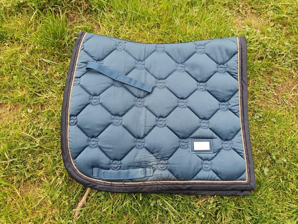 Equestrian Monaco blue dekje full dressuur, Dressuurdekje, Equestrian Stockholm, Zo goed als nieuw, Blauw