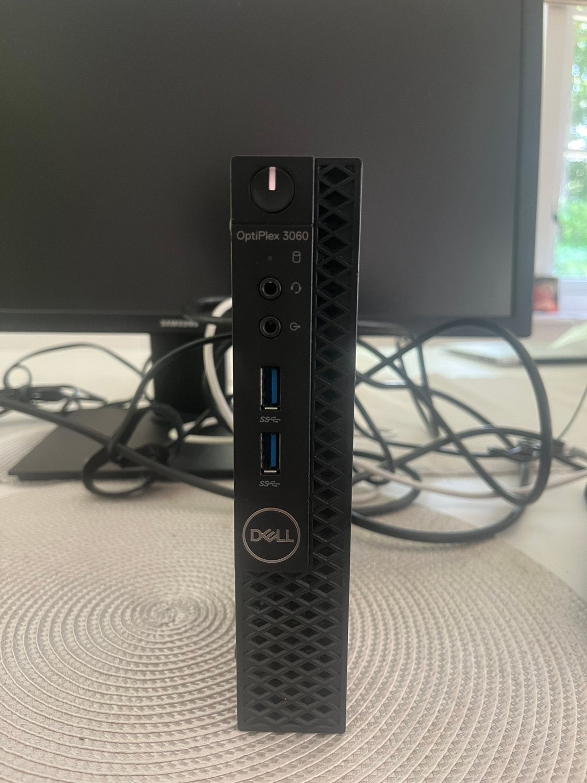 Dell optiplex 3060+Samsung monitor+Logitech accessories+W11P, 2 tot 3 Ghz, Met monitor, 8 GB, Ophalen of Verzenden