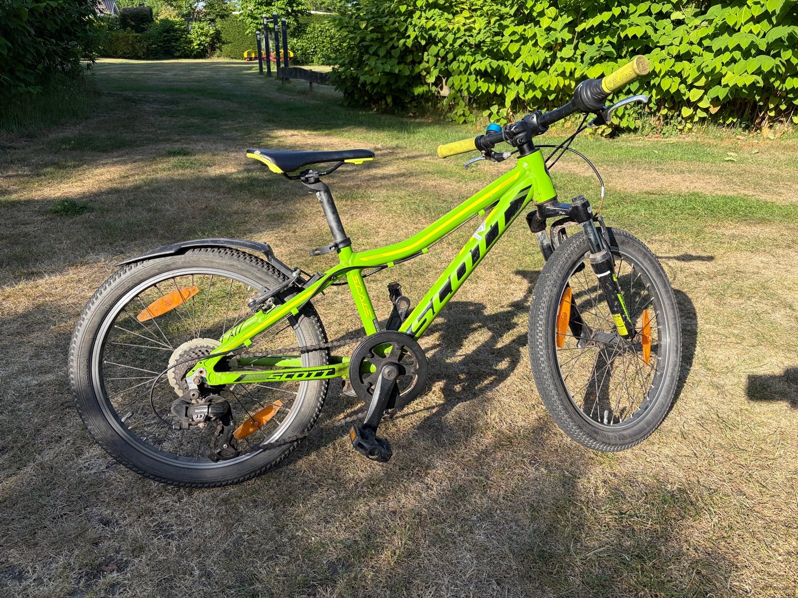 Scott Scale RC 20 inch kinder MTB - Groen, Fietsen en Brommers, Ophalen, Gebruikt, Velgrem, 16 tot 20 inch