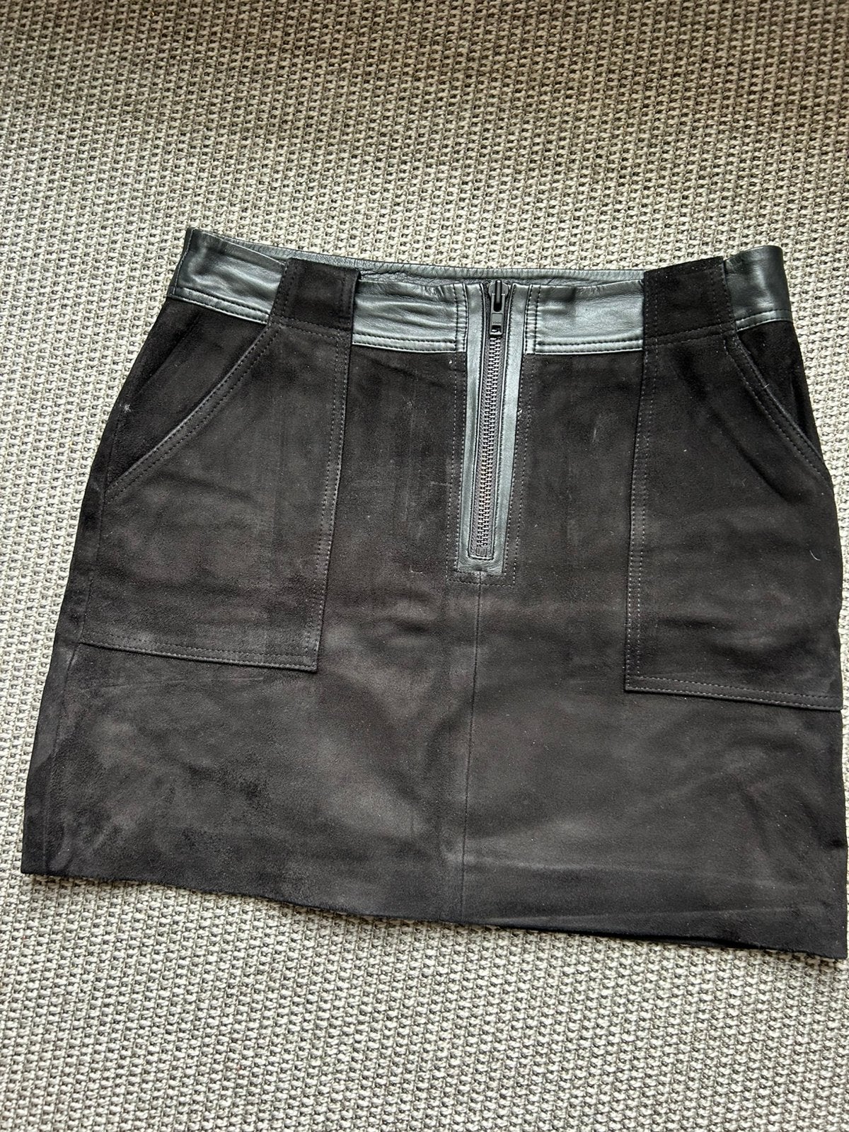 Rok zwart suede van YAYA, Maat 38/40 (M), Zwart, Ophalen of Verzenden, Zo goed als nieuw