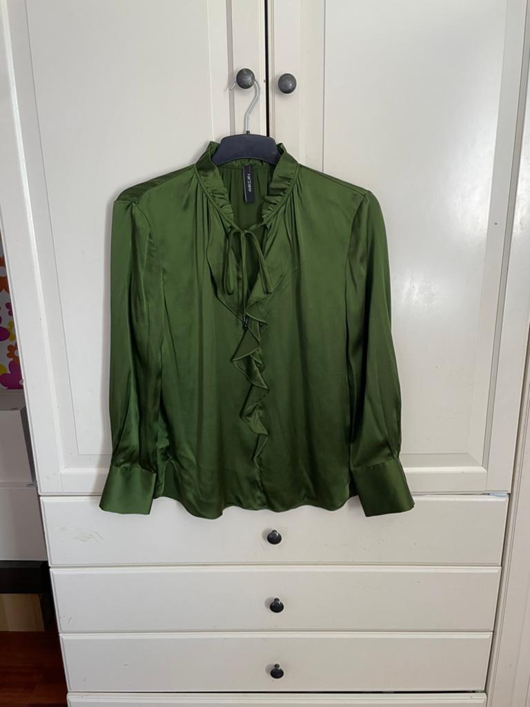 Marc Cain blouse 40, Verzenden, Zo goed als nieuw, Maat 38/40 (M), Groen