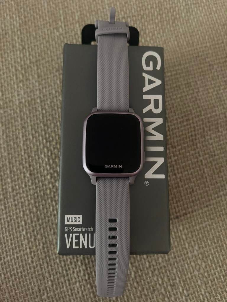 Garmin Venu SQ Smart- en sportwatch, Paars, GPS, Nieuw, Ophalen of Verzenden