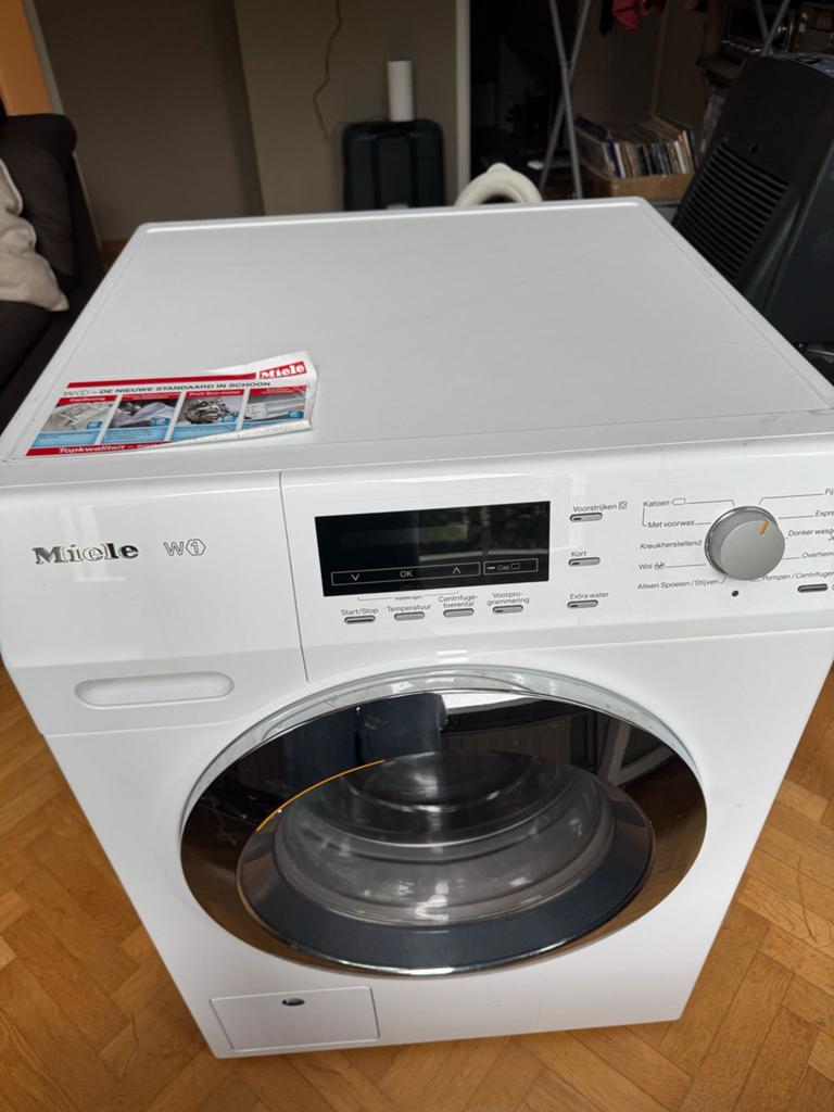 Defecte miele wasmachine type w1, Ophalen of Verzenden, 1200 tot 1600 toeren, 85 tot 90 cm