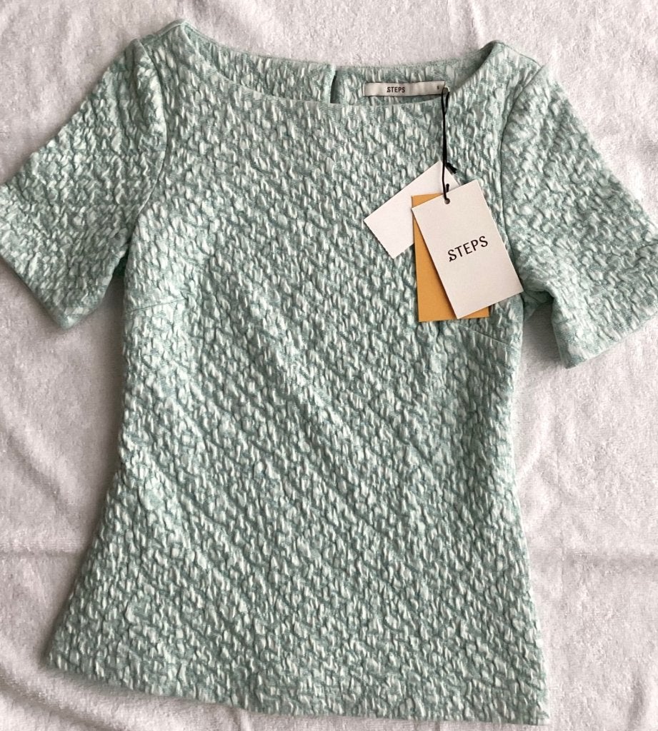 Nieuwe STEPS Top mt 36 Kaartje vast, Kleding | Dames, Tops, Ophalen, Nieuw, Korte mouw, Steps