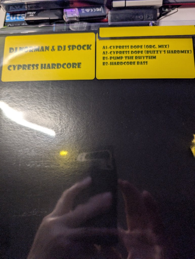 Dj Norman & Dj Spock - Cypress Hardcore, Gebruikt, Hardcore, Inclusief binnenhoes, Ophalen of Verzenden