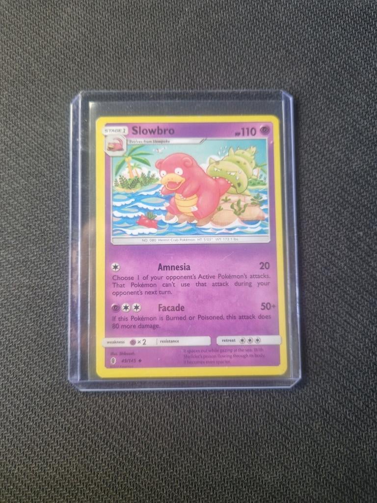 Slowbro 49/145, Ophalen of Verzenden, Gebruikt, Losse kaart