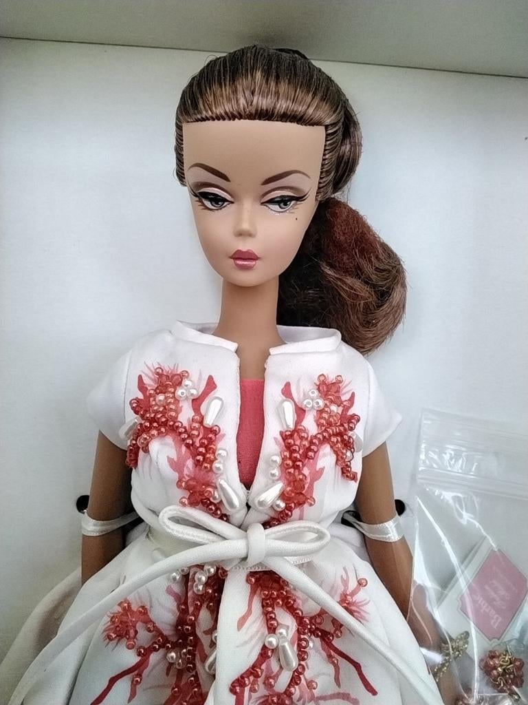 Barbie silkstone  Fashion Model Collection Coral pop, Ophalen of Verzenden, Nieuw, Barbie