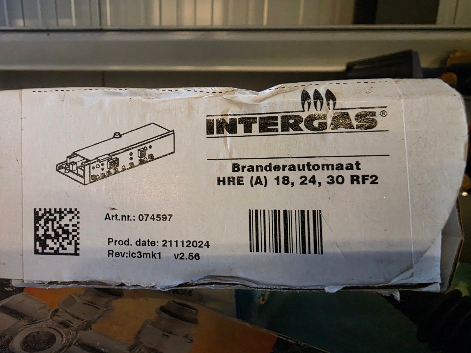 intergas print, Ophalen, Minder dan 30 cm, Cv-ketel of Combi-ketel, Nieuw