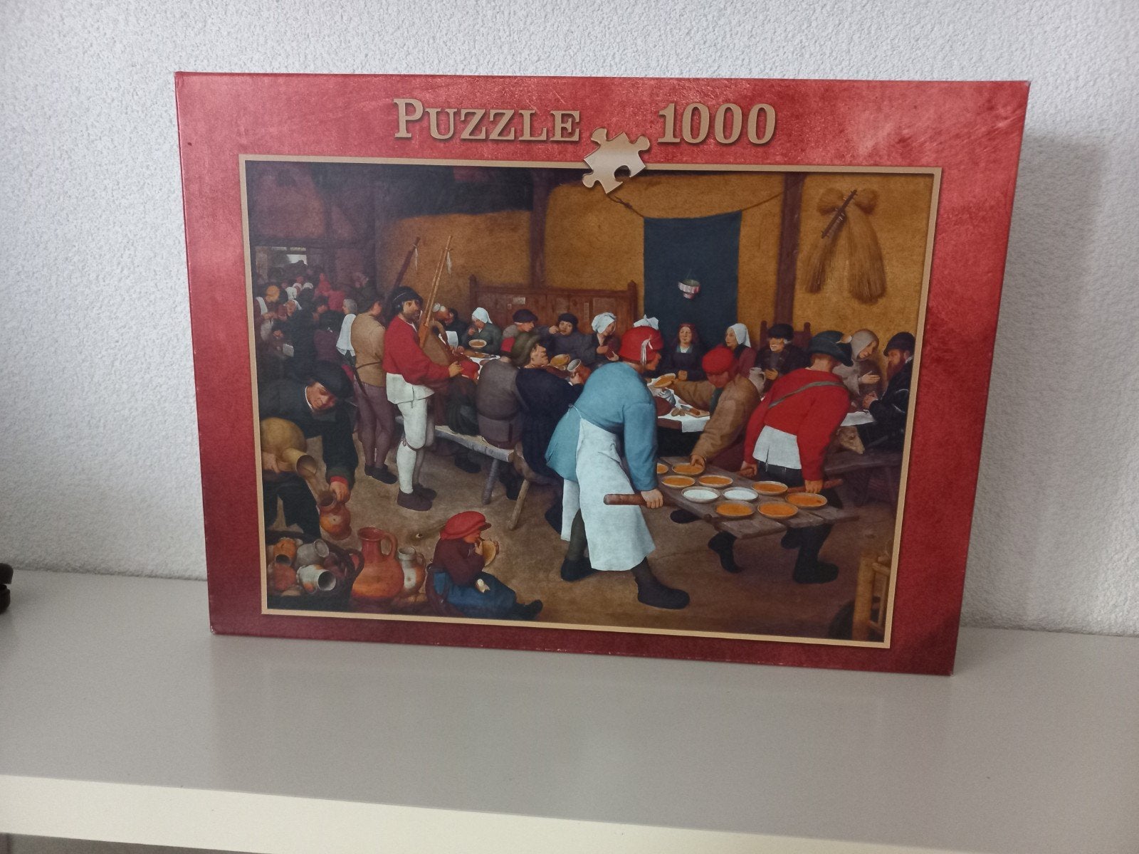 Jan van Haasteren puzzels en Marius van  Dokkum, Ophalen, 500 t/m 1500 stukjes, Zo goed als nieuw