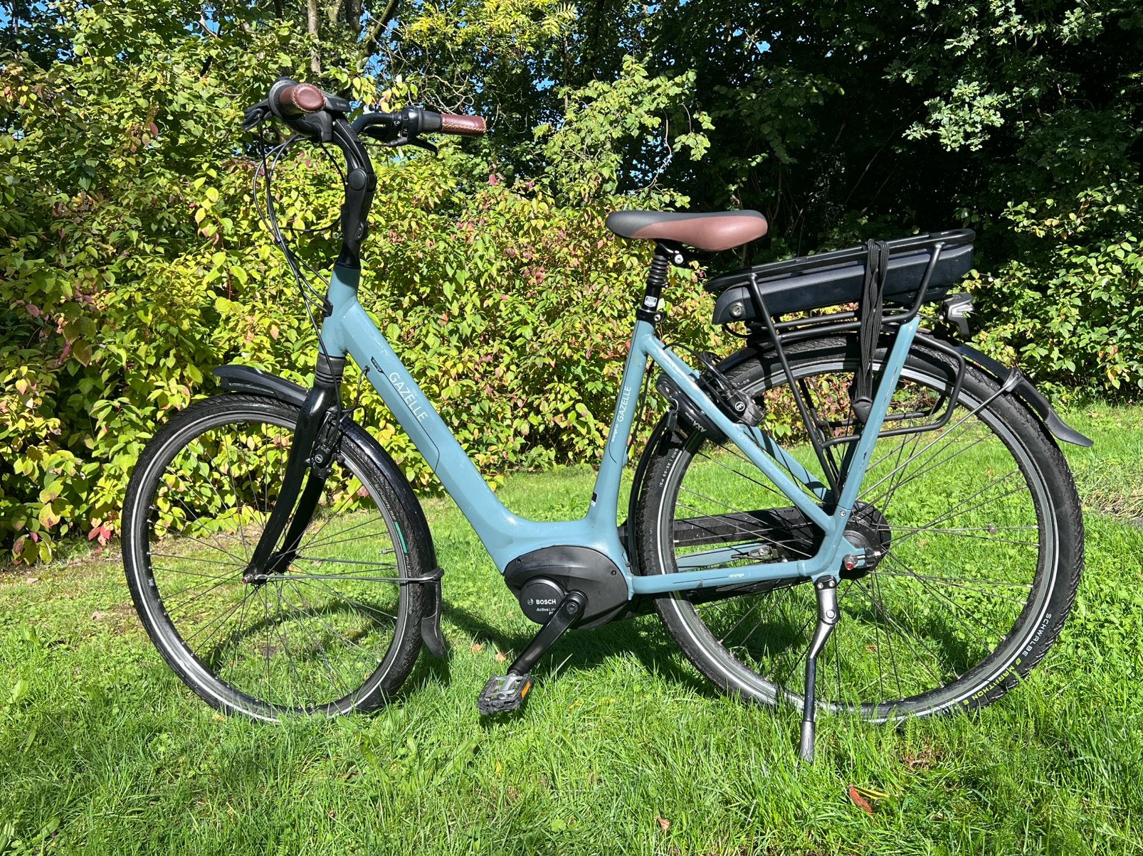 Gazelle Orange elektrische fiets, Ophalen, 53 tot 56 cm, Versnellingen, Zo goed als nieuw