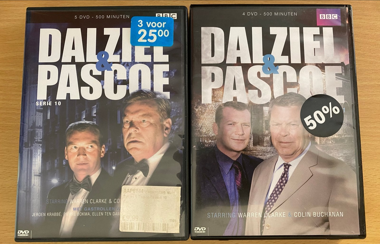 Dalziel & Pascoe DVD Boxset - Complete Serie 1-11, Nederlands, Ophalen of Verzenden, Inclusief doosje, Gebruikt