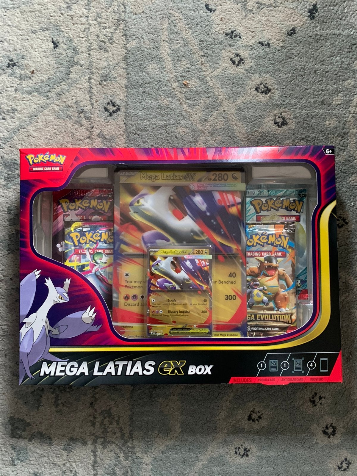 Mega Latias ex box, Ophalen of Verzenden, Zo goed als nieuw