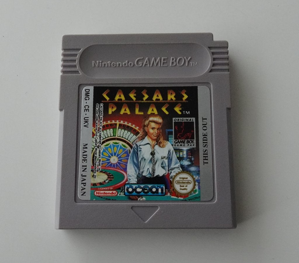 Caesars Palace voor Nintendo Game Boy Classic, Spelcomputers en Games, Games | Nintendo Game Boy, 1 speler, Zo goed als nieuw