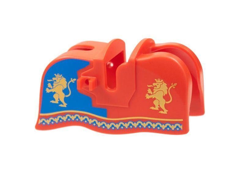 Lego Castle Lion Knights Zadel Horse Barding - Nieuw, Lego, Accessoire, Nieuw, Ophalen of Verzenden