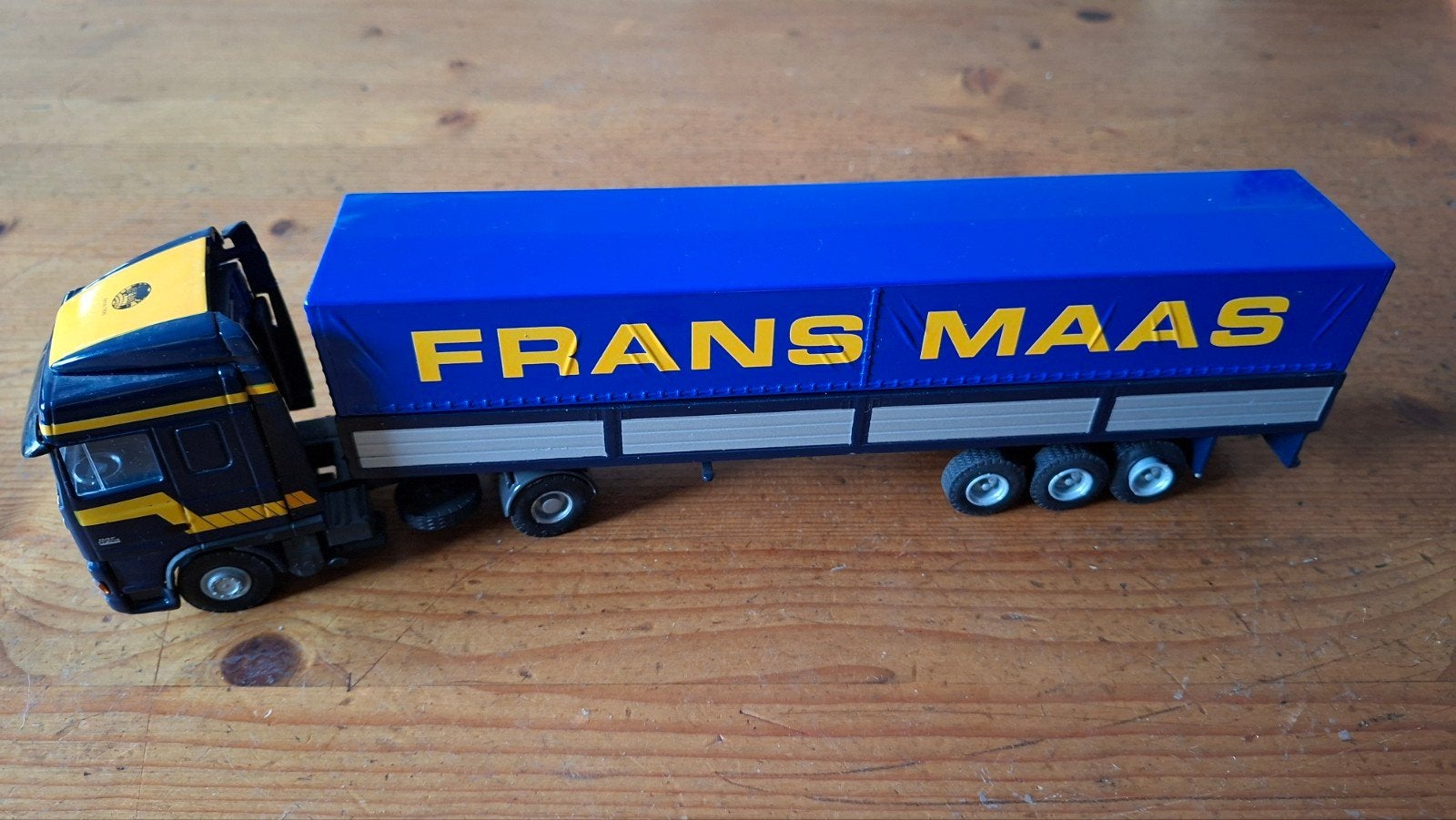 Daf Truck en Trailer,  1:50, Lion Car, nr 178, Ophalen of Verzenden, Zo goed als nieuw, Bus of Vrachtwagen, Lion Toys