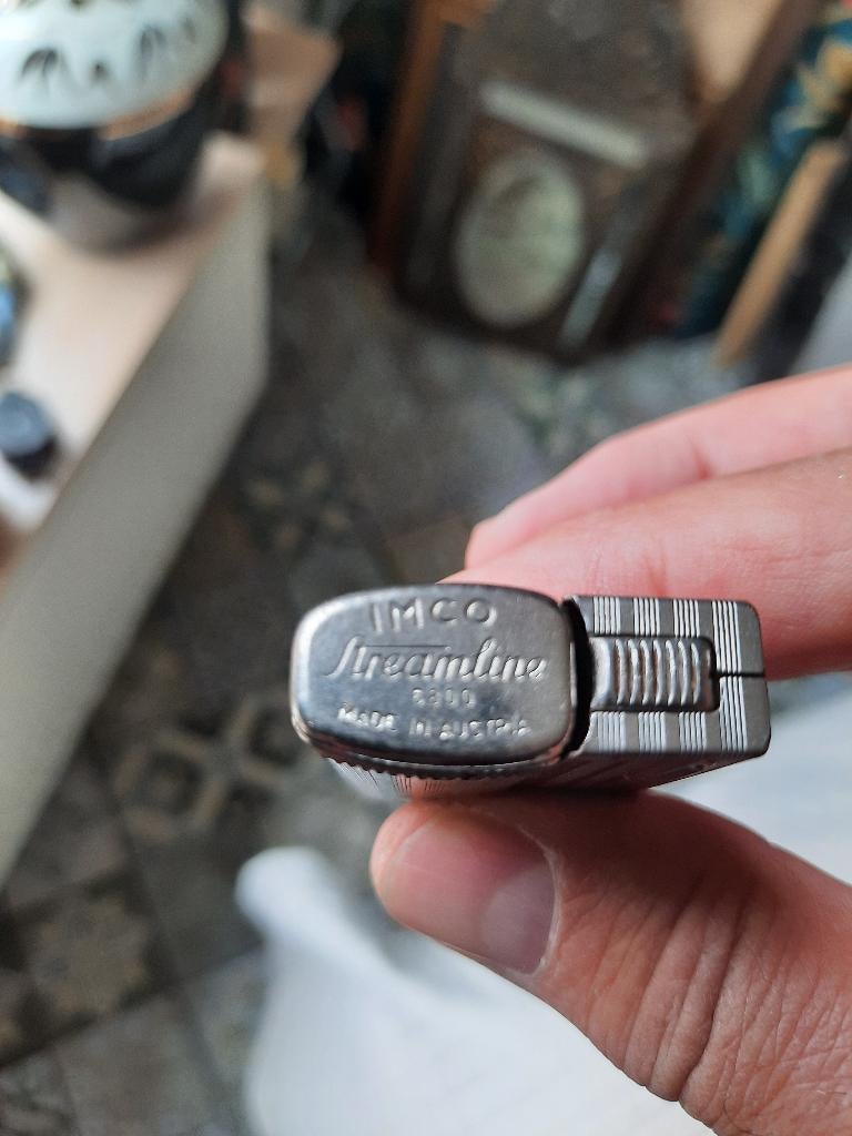 Imco streamline aansteker vintage, Ophalen of Verzenden, Gebruikt, Aansteker