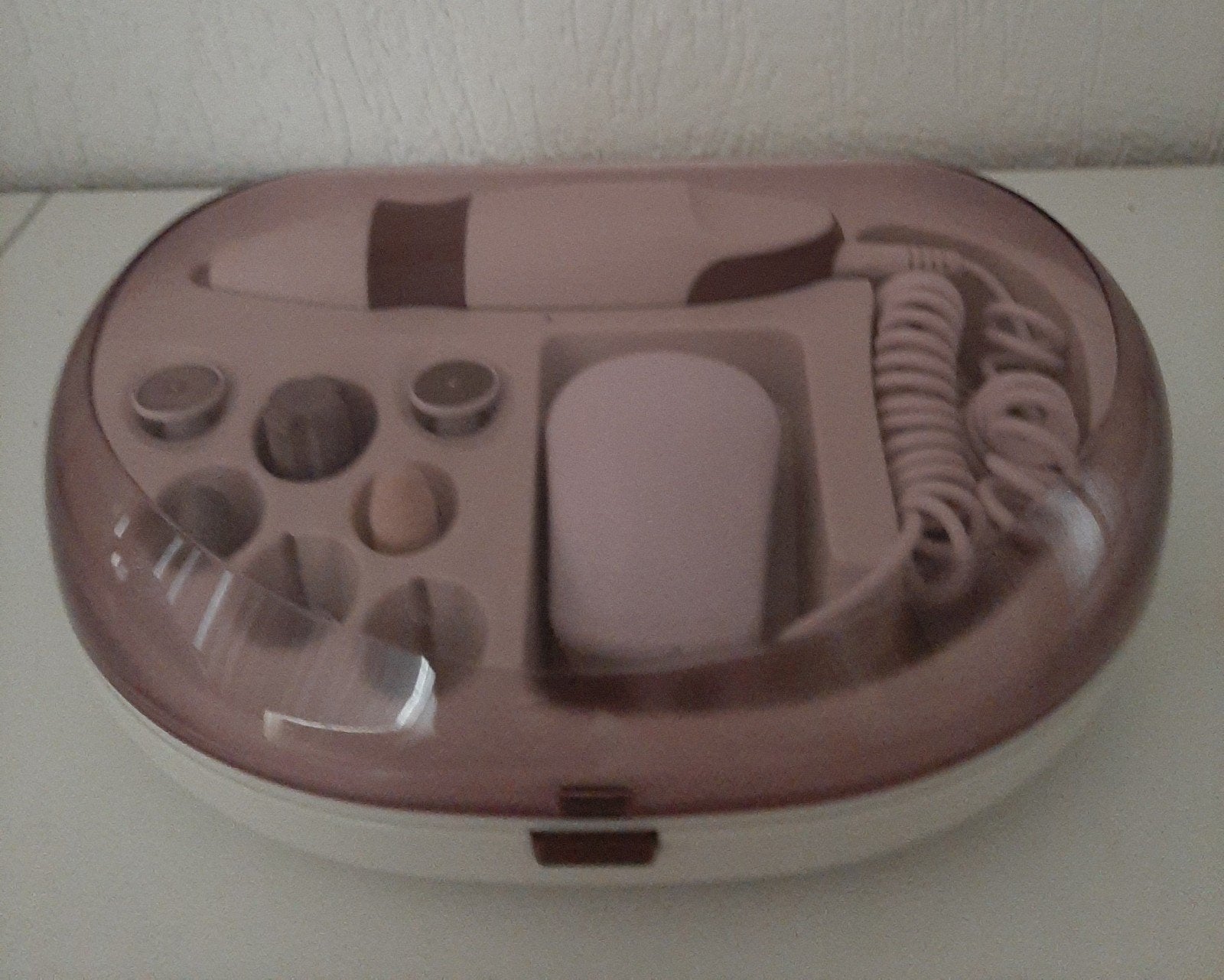 Manicure/Pedicure Set - Complete Verzorgingset, Ophalen of Verzenden, Zo goed als nieuw, Hand- en Voetverzorging