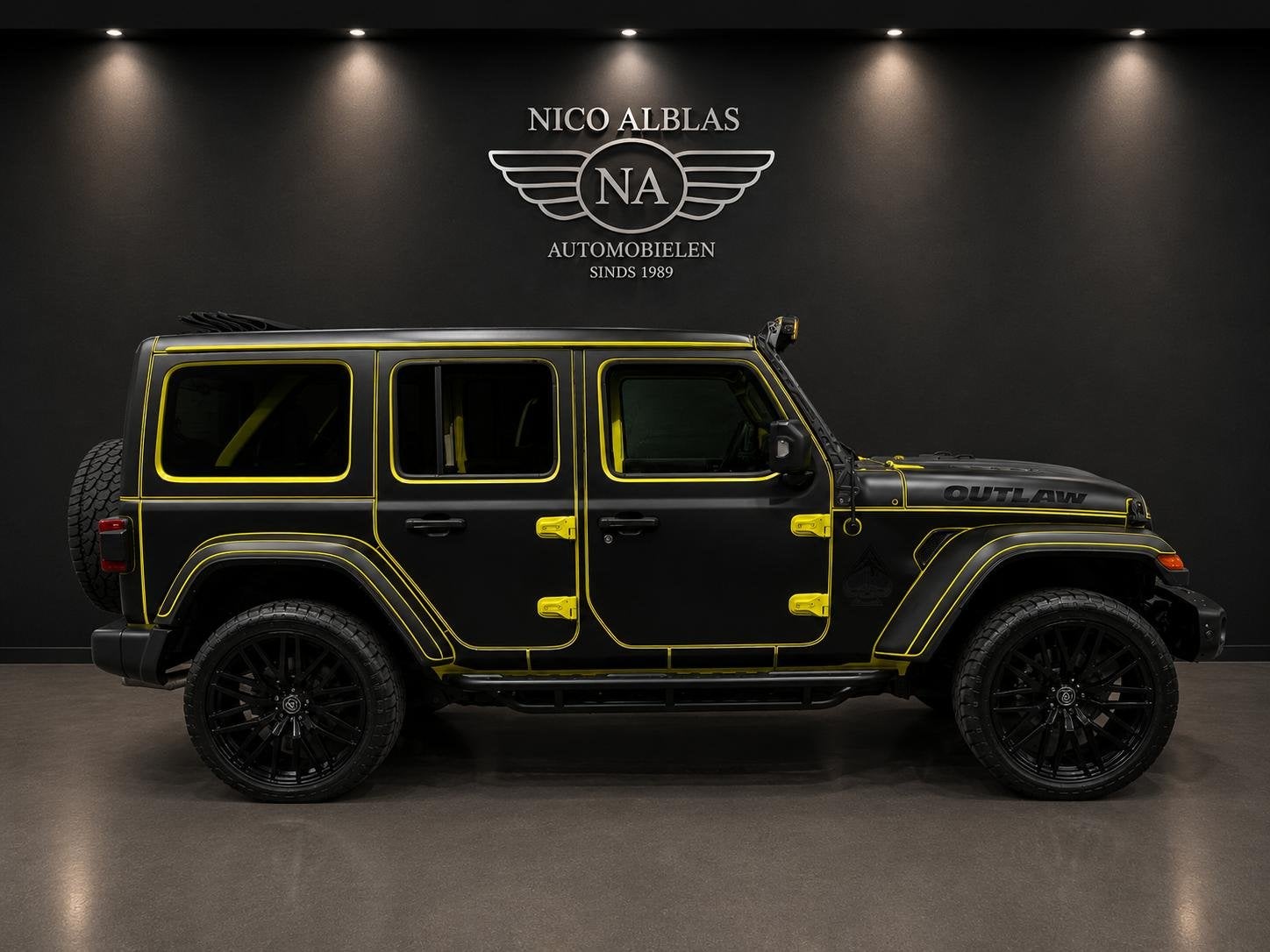 Jeep Wrangler Unlimited 4xe 380 Rebel Outlaw Outlaw Raw Edit, Automaat, Euro 6, 4 cilinders, 2248 kg