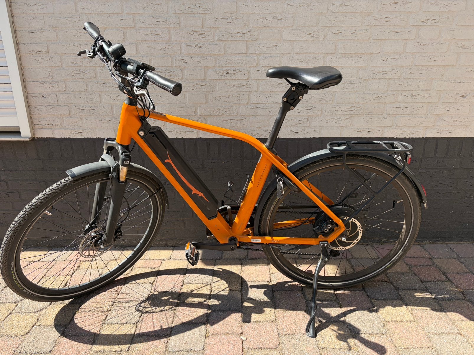 Elektrische herenfiets, Ophalen, Qwic, Gebruikt, 47 tot 51 cm