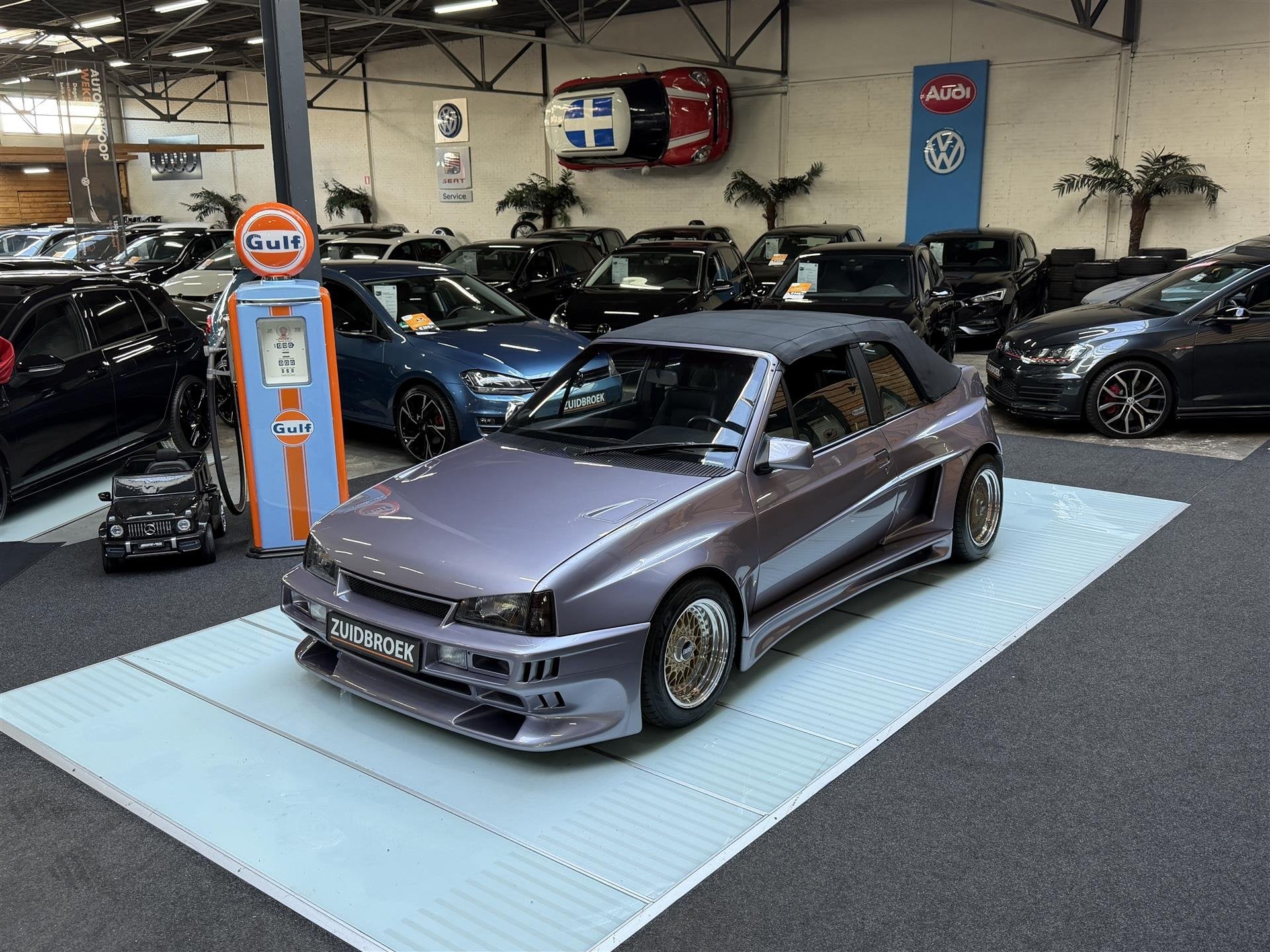 Opel Kadett E Cabrio GTO | Rieger | BBS | Leer | Uniek, Auto's, Elektrische ramen, Leder, Bedrijf, Hatchback