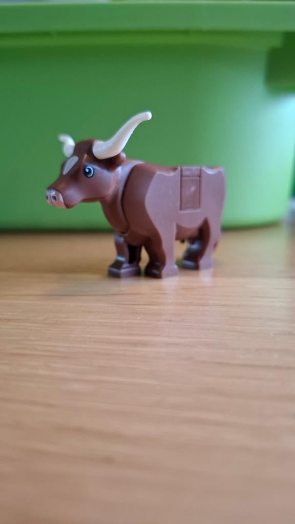 Lego Koe Bruin met Hoorns - Nette Staat, Kinderen en Baby's, Speelgoed | Duplo en Lego, Gebruikt, Overige thema's, Lego, Ophalen of Verzenden
