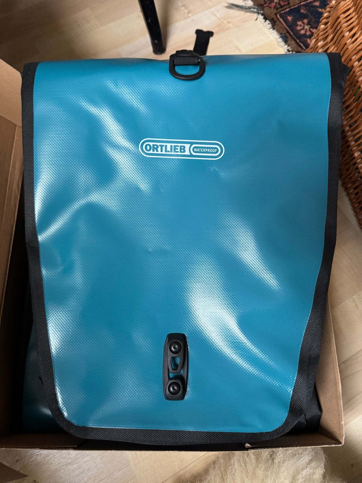 Ortlieb Back-Roller F5309 fietstassen petrol (nieuw), Fietsen en Brommers, Fietsaccessoires | Fietstassen, Ophalen of Verzenden