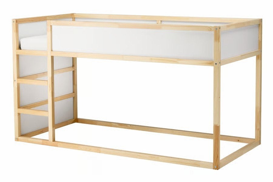 Foto 6 van IKEA KURA Keerbaar bed wit/grenen 90x200 cm ALS NIEUW (2026)