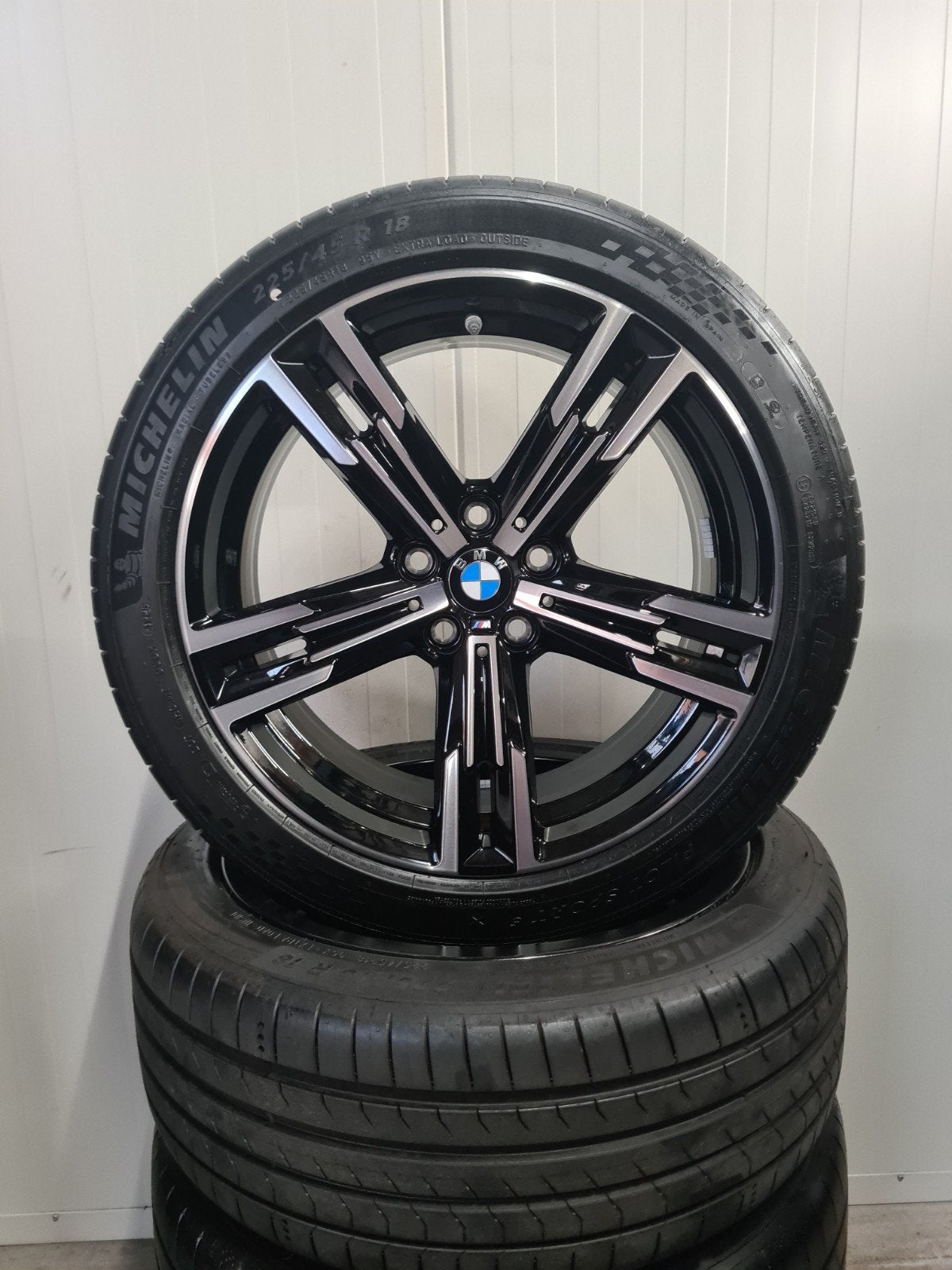 18' BMW 3 4 Serie Styling 848M Breedset Zomerbanden Nieuw, 18 inch, Banden en Velgen, Nieuw, Ophalen of Verzenden