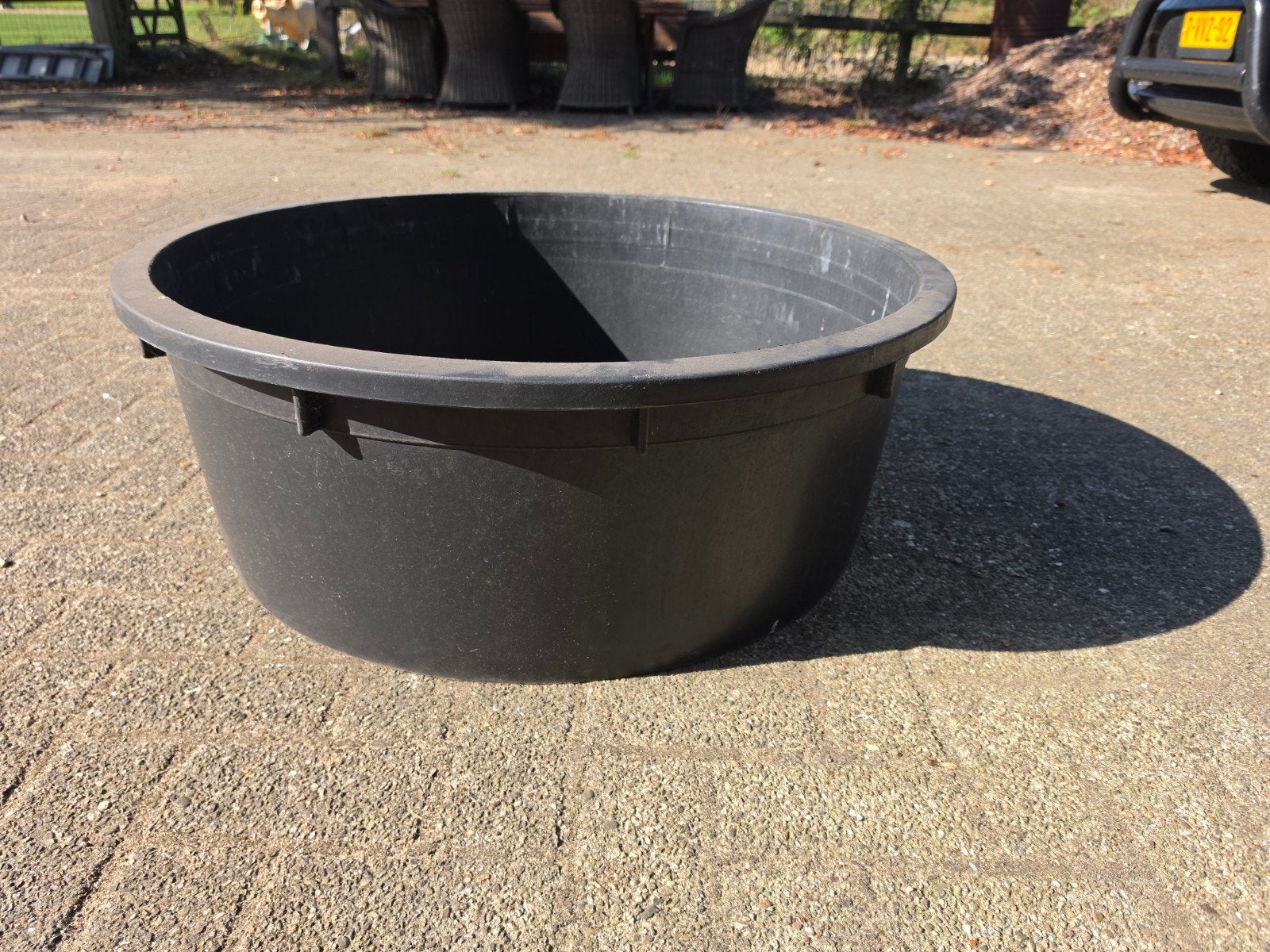 zgan water bak, Ophalen, Kunststof, Minder dan 30 cm, Rond