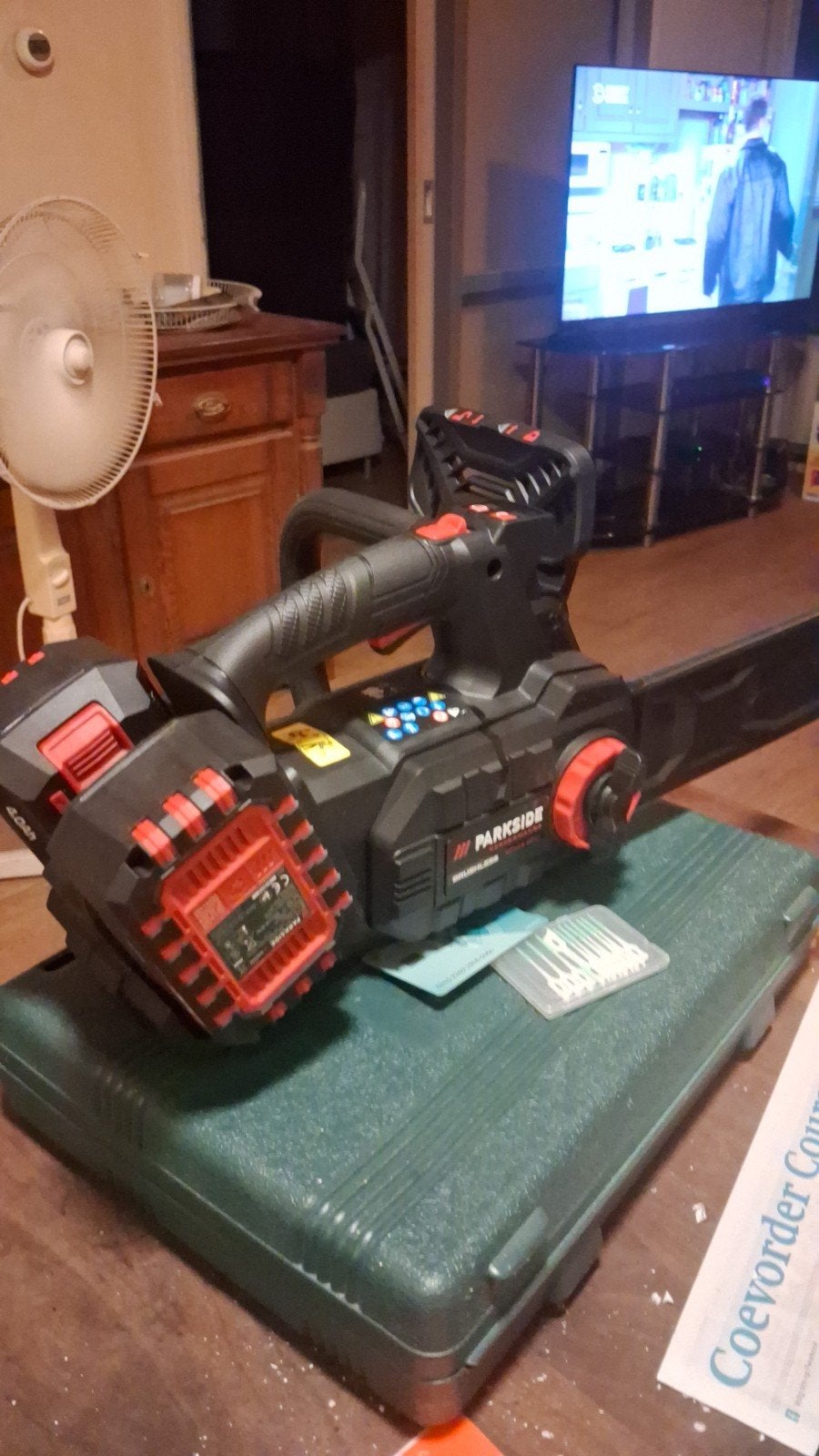parkside ketting zaag nieuw, Doe-het-zelf en Verbouw, Gereedschap | Slijpmachines, Ophalen, Nieuw, Minder dan 700 watt, Haakse handslijpmachine