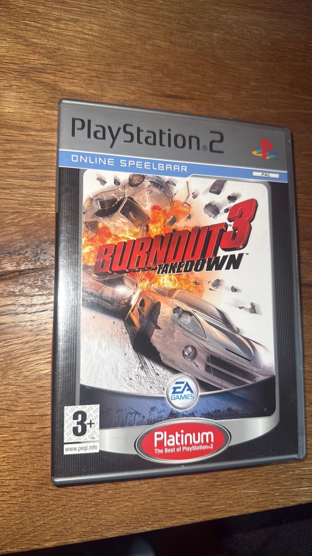 Burnout 3 takedown ps2 game, 1 speler, Ophalen of Verzenden, Zo goed als nieuw, Vanaf 3 jaar
