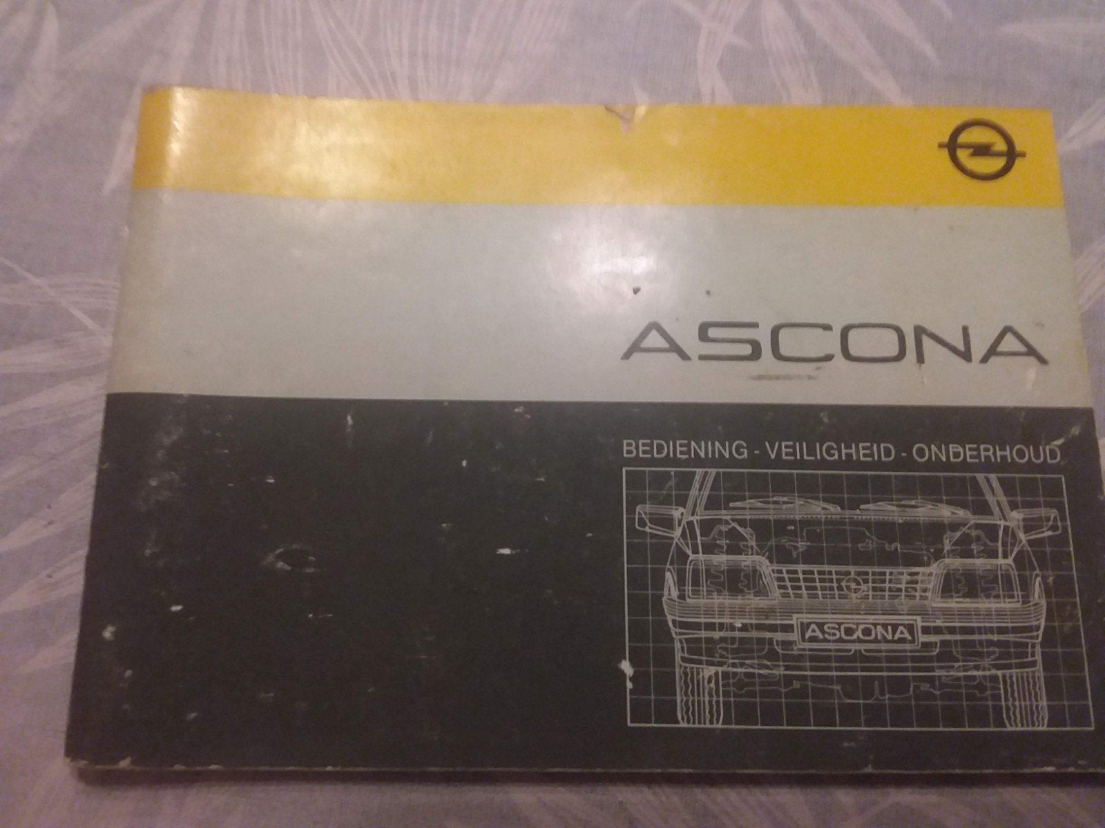 Handleiding Opel Ascona uit 1985, Ophalen of Verzenden