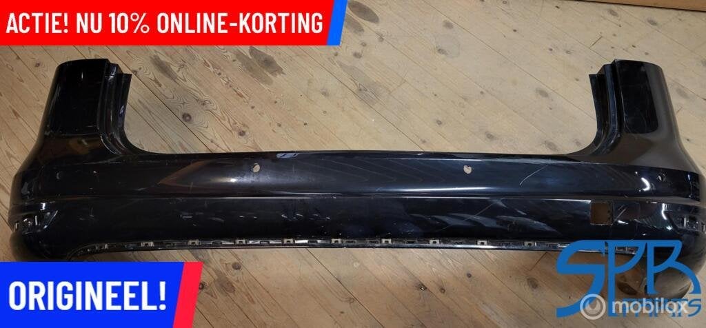 VW SHARAN 7N0 ACHTERBUMPER ZWART 4xPDC 7N0807421B 7N0807417B