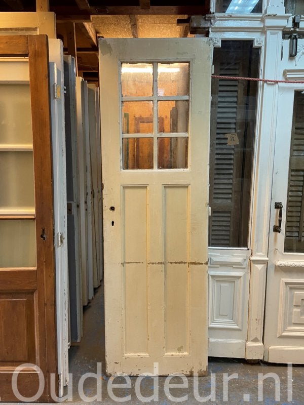 nr. 1772 smal deurjte met glas, Niet ingevuld, Niet ingevuld, Niet ingevuld