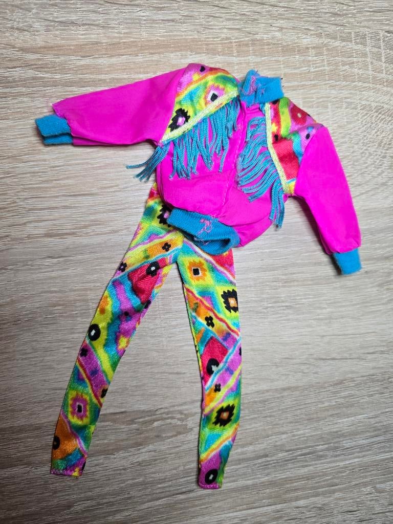Barbie Western Fun Fashion vintage Mattel, Verzamelen, Poppen, Ophalen of Verzenden, Kleertjes