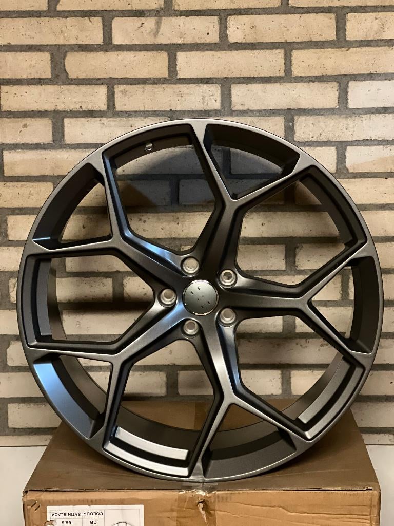 Nieuwe 20 inch Audi RS6 RS7 velgen in Satin Gun Metal Grey, Velg(en), ., Nieuw, Ophalen of Verzenden