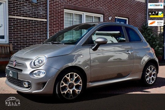 Fiat 500 0.9 S TwinAir | RIJKLAARPRIJS | Sport | Lichtmetale, Auto's, Voorwielaandrijving, Gebruikt, Leder en Stof, 905 kg