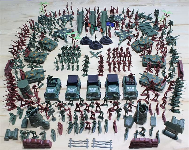 307 Delige Leger Poppetjes Tank Soldaten Convoy Set, Verzamelen, Verzenden, Nieuw