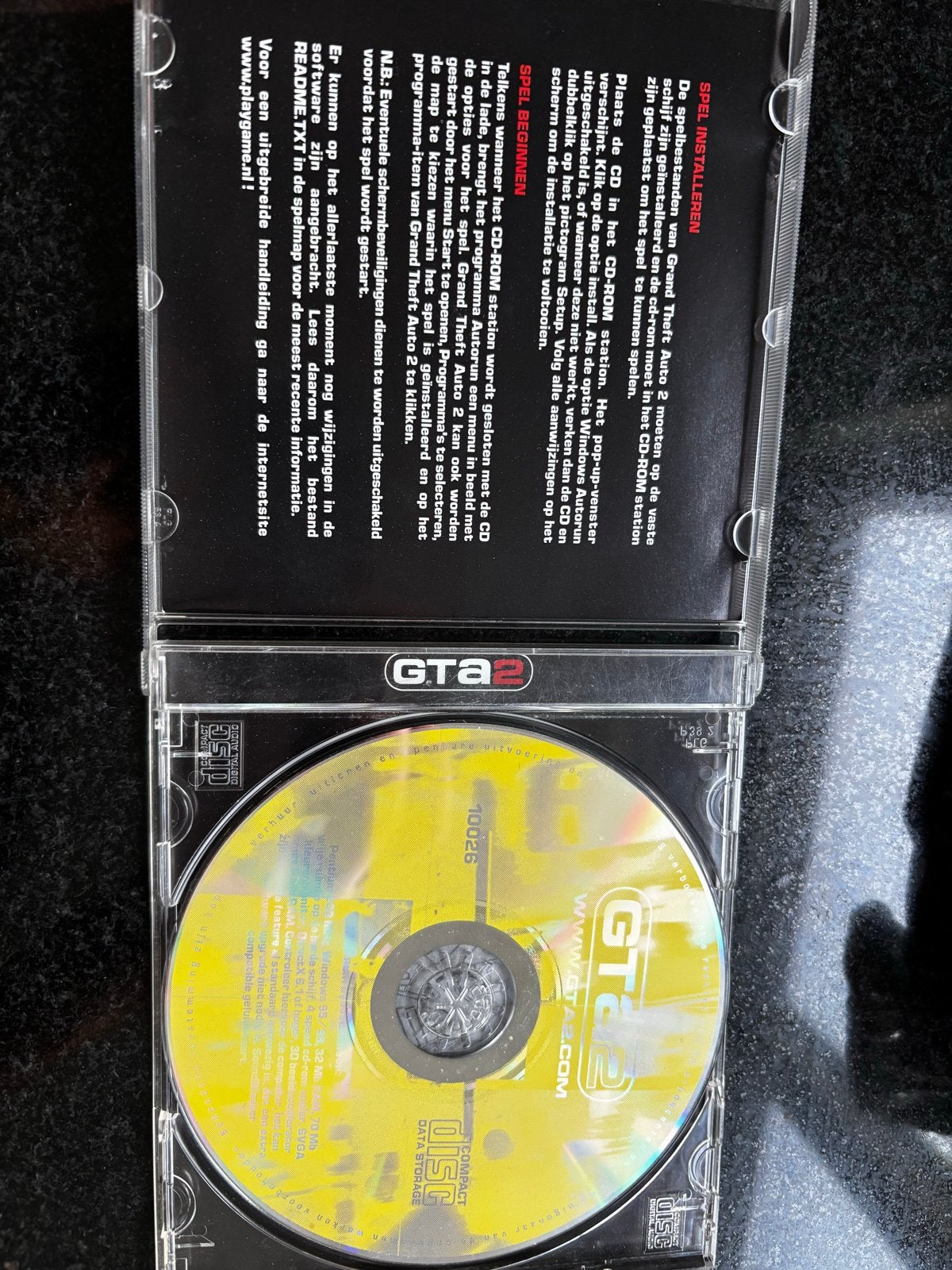Grand Theft Auto 2 (GTA 2) PC CD-ROM Klassieker, Spelcomputers en Games, Avontuur en Actie, Gebruikt, 1 speler, Ophalen of Verzenden