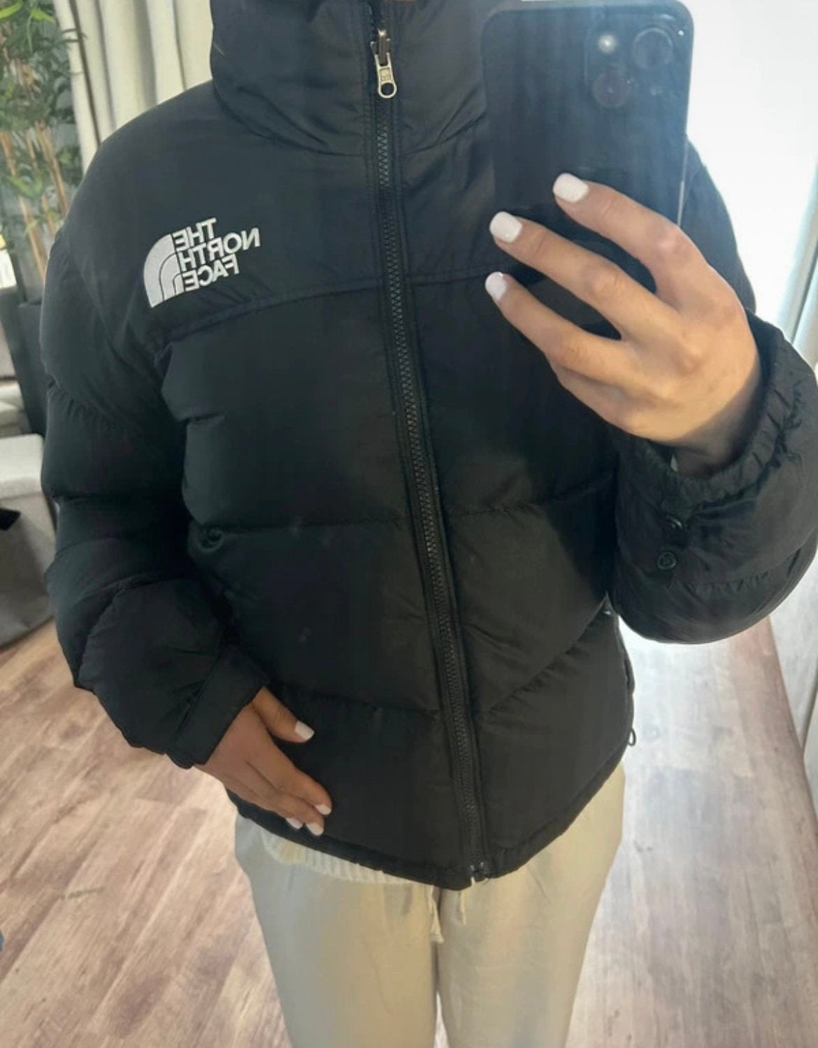 The north face 1996 Retro Nuptse Jacket, Ophalen of Verzenden, Zo goed als nieuw