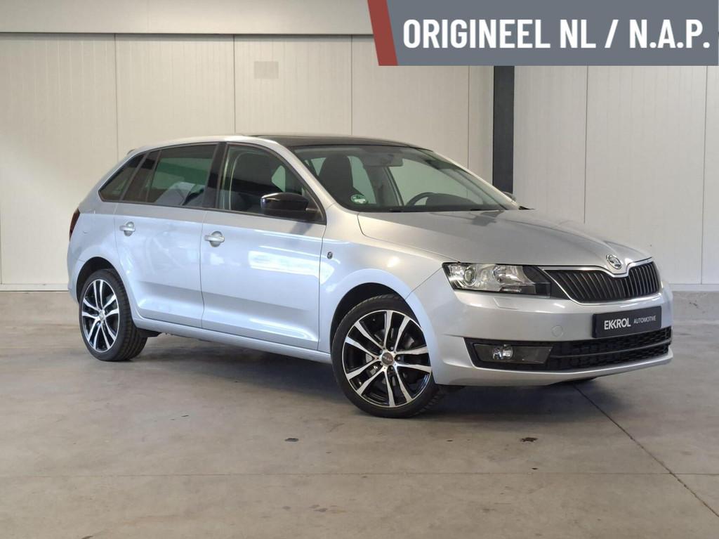 Skoda Rapid 1.2 TSI Greentech Elegance Businessline (Pano), Auto's, Voorwielaandrijving, Euro 5, Stof, Gebruikt